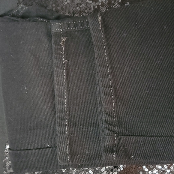 Levis Jeans Boys Size 8 Slim Black 550 Denims - Picture 2 of 6